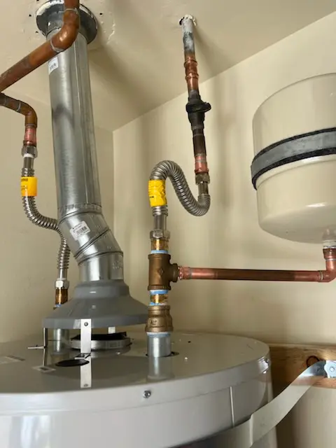 Water heater installation and plumbing repair in Thomas Mill